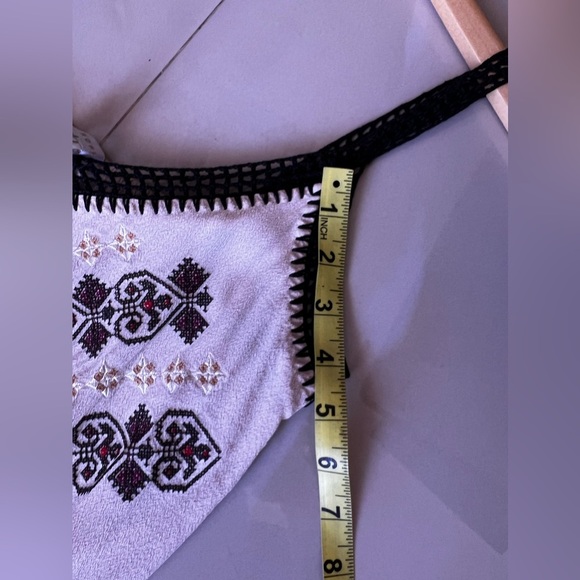 Intropia Womens Jumpsuit Baige Lined  sleeveless Spain   knitting size 34 - Picture 14 of 16